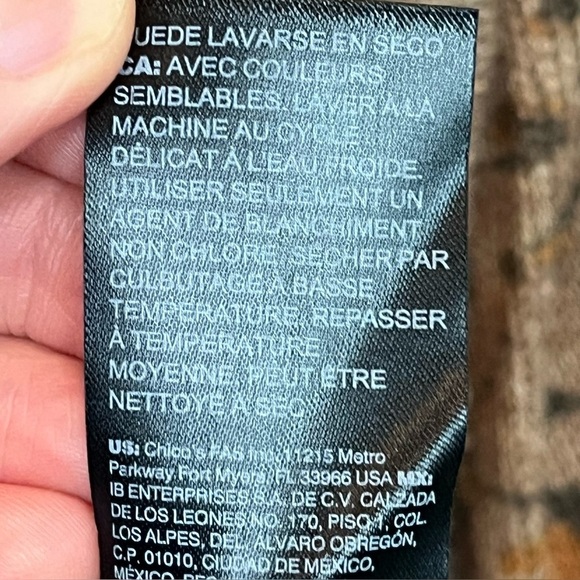 WHBM Animal Print Sweater Sz M Puff Sleeve Ribbed Mock Neck Cuffs - Picture 9 of 15